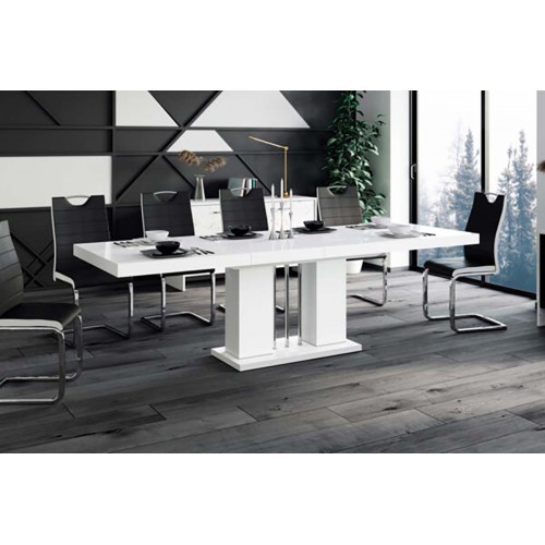 Стіл Lorena Hubertus Design білий 160-210-260 см