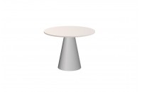 Стіл Pineto GLAM Hubertus Design кашемір глянцевий 100 см