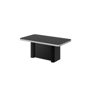 Стіл Portofino GLAM Hubertus Design чорний глянцевий 160-412 см