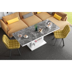 Стіл Quadro Max Hubertus з ящиком Venatino темний 120-170 см висота 54-74 см
