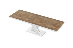 Стіл Xenon Lux Hubertus Design лава камінь матовий 160-208-256 см