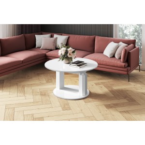 Стіл Primo Lux Hubertus білий 100-144 см регульована висота 54-74 см Стіл Primo Lux Hubertus білий 100-144 см регульована висота 54-74 см
