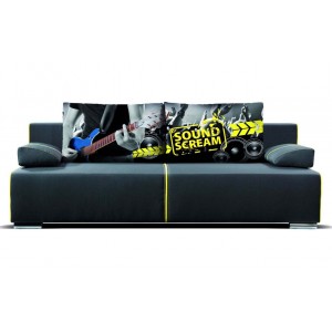 Диван Play New XXL Libro 3D принт розкладний 202 см Диван Play New XXL Libro 3D принт розкладний 202 см