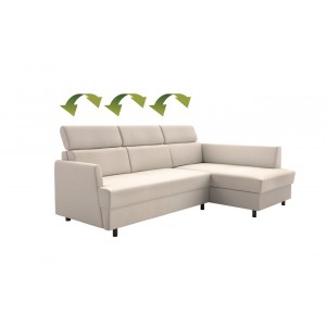 Кутовий диван Fiore Libro 228x158 см