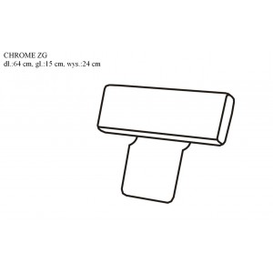 Кутовий диван Chrome Libro 276x184 см