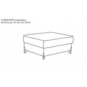 Кутовий диван Ulises Libro 250x174 см