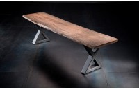 Лавка до столу Calabria Mc Akcent модульльна дерево акація 160x40x3,5 см