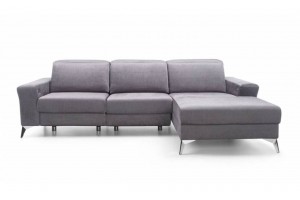 Кутовий диван Diverso Unimebel з реклайнерами 260x182 см