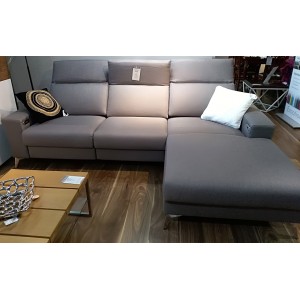 Кутовий диван Diverso Unimebel з реклайнерами 260x182 см