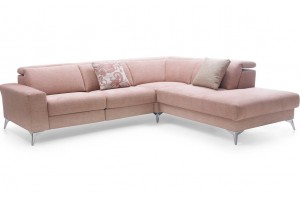 Кутовий диван Diverso Unimebel з реклайнерами 279x254 см